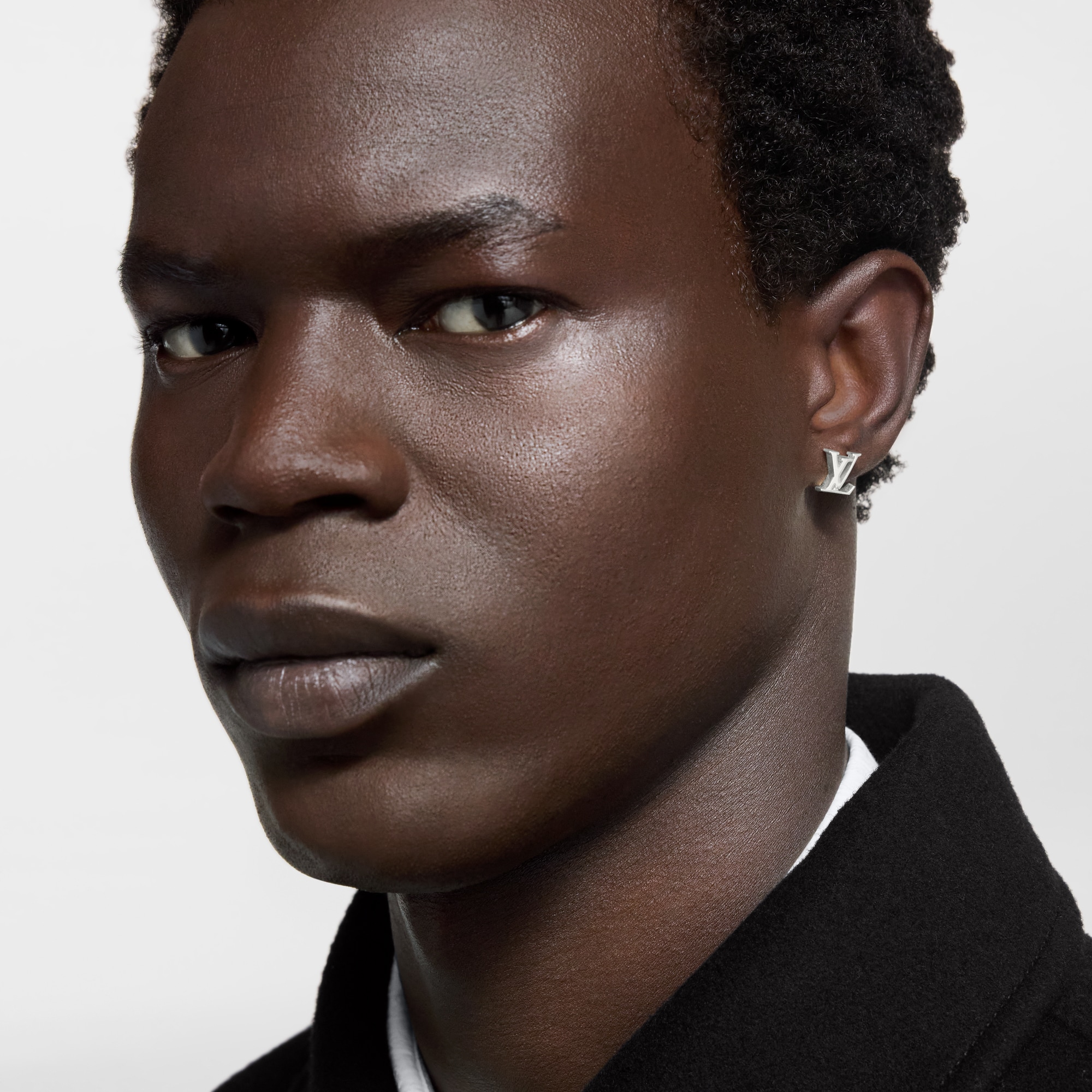 LV Suit Earrings S00 - Men - Fashion Jewelry | LOUIS VUITTON ®